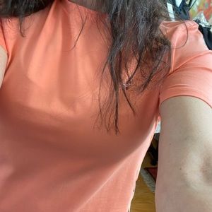 Lululemon Love Tee Sunny Coral Sz 2 NWT